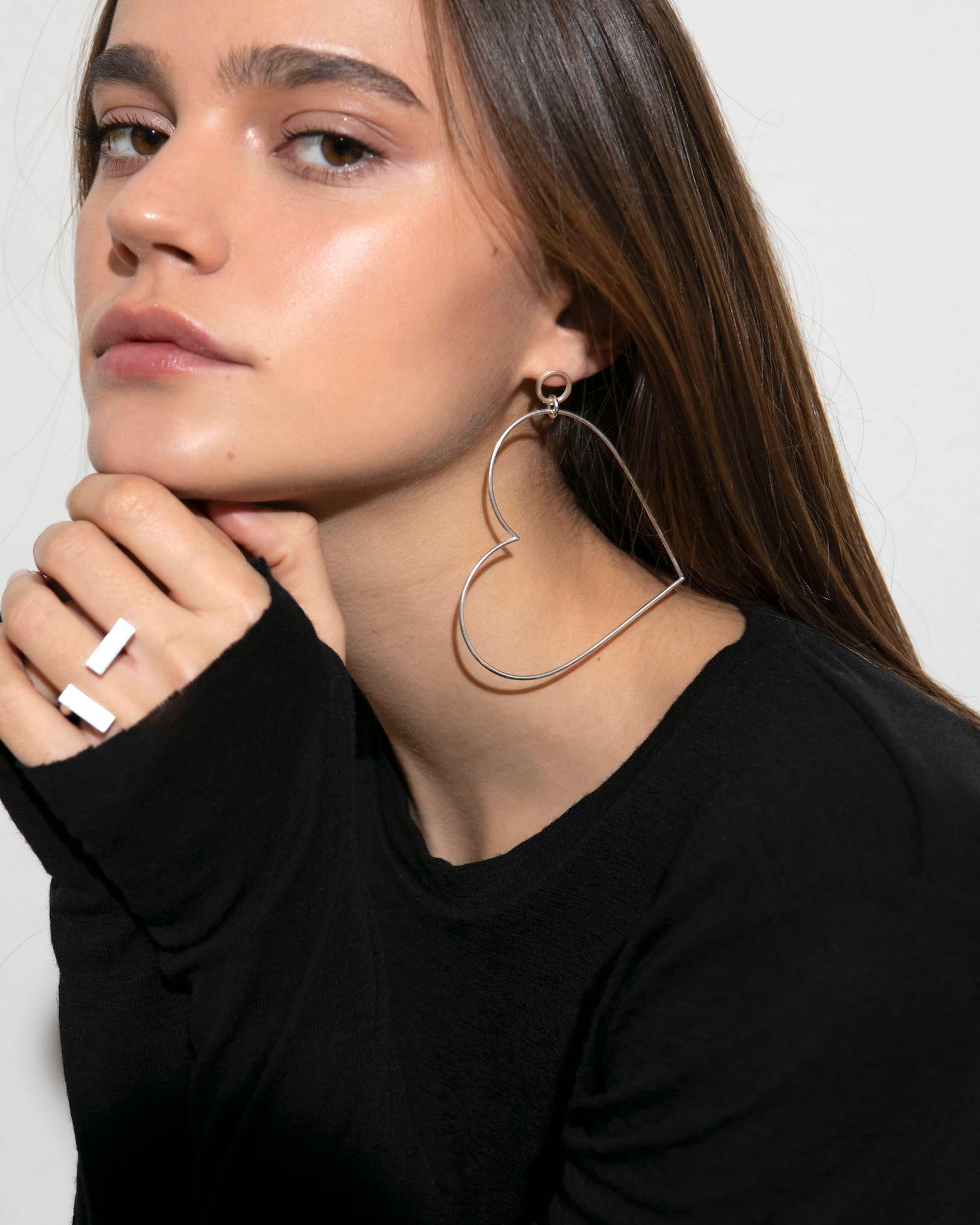 chaingang riesen herzen silber